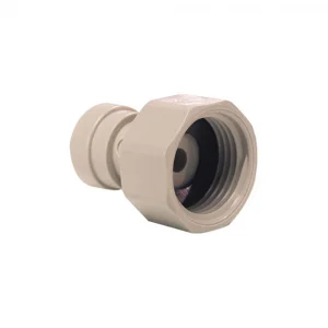 Conector Plano Hembra con hilo BSP Recto 3/4 HI x 3/8 Manguera - John Guest